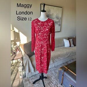 Maggy London lace dress-timeless!
